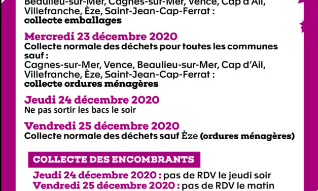 INFOS COLLECTE