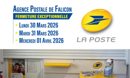 AGENCE POSTALE – FERMETURE EXCEPTIONNELLE