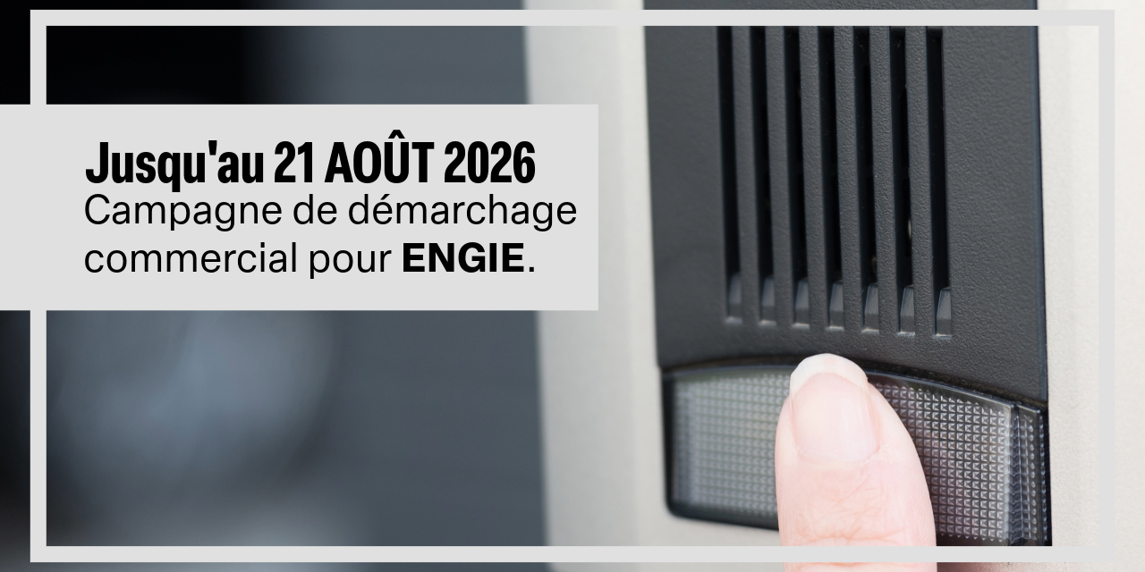 CAMPAGNE DE DÉMARCHAGE