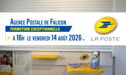 AGENCE POSTALE – FERMETURE EXCEPTIONNELLE