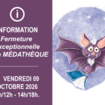 FERMETURE MEDIATHEQQUE