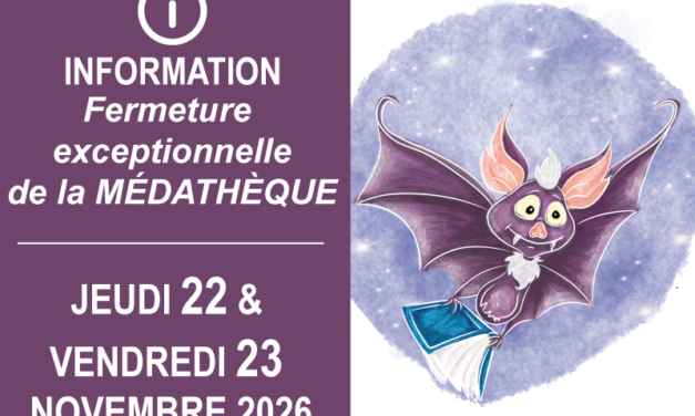 LA RATAPIGNATHÈQUE – FERMETURE EXCEPTIONNELLE