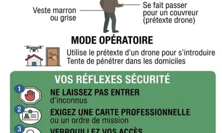 FAUX DÉMARCHAGE À DOMICILE – ALERTE VIGILANCE ⚠️📣